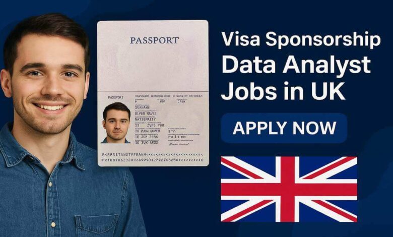 Visa Sponsorship Data Analyst Jobs in UK